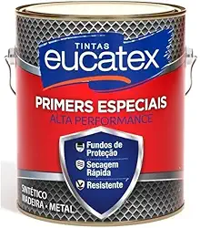 Fundo Protetor Anticorrosivo Zarcão 3,6 Litros Cinza Fosco Eucatex