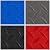 Boshen 5Ft x 17Ft Rubber Flooring Mats 2.5mm Thickened Diamond Plate Flooring Roll 85sqft Rubber Trailer Garage Floor Mats Non-Slip Floor Protector Mat for Garage Warehouse Gym Basement - Black