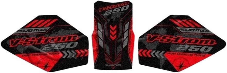 Tank Pad Protection Sticker Motorcycle Anti-Slip Fuel Tank Pad Sticker Decal Gas Fuel Knee Grip Traction Protection Accessories for S&uzuki DL250 V-Strom