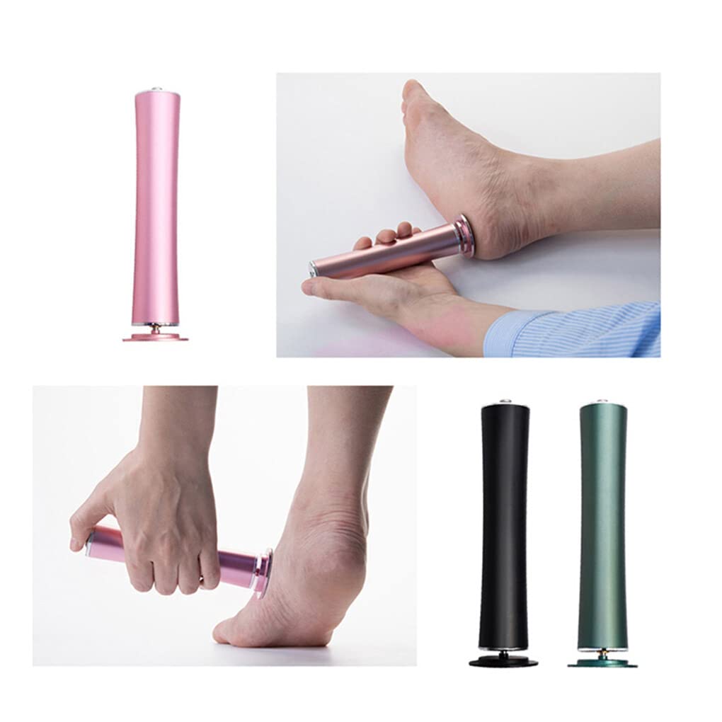 Lima per Piedi elettrica Senza Fili USB Macchina per la rimozione del callo Pelle Morta Peel Segatura File Strumenti per Pedicure Piedi Cura del Tallone, Rosa