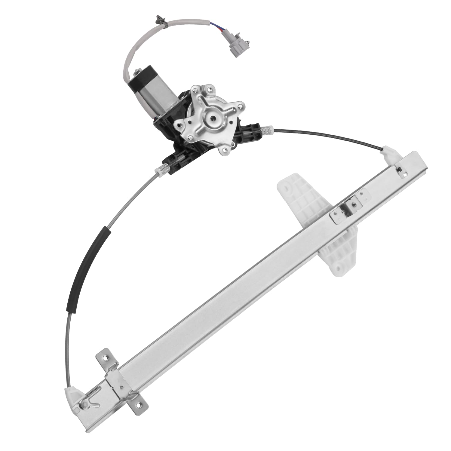 Vurkcy Rear Left Driver Side Power Window Motor with Regulator Compatible with Nissan Armada 2005-2015/ Nissan Titan 2004-2015/ Nissan Pathfinder