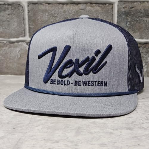 Image of Vexil American Rancher Adjustable Snapback Western Lifestyle Rodeo Southwest Inspired Meshback Hat