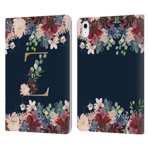 Housse iPad Air Alphabet Z avec support portefeuille et fermeture