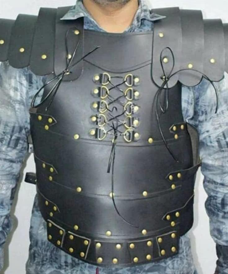 Armadura de cuero medieval, armadura de cuero medieval Armadura de cuero