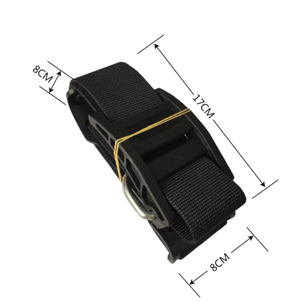 Sangle De Fixation Pour Bouteille De Plongée - Type A En Nylon, Boucle à Came, Légère Et Sécurisée