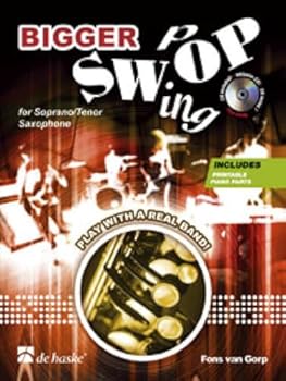 Paperback Bigger Swop For Soprano/tenor Saxophone Bk/cd [German] Book