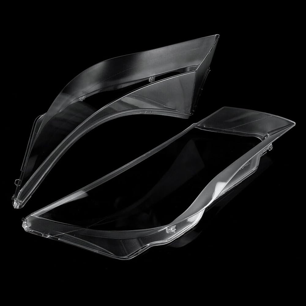 Auto Fari Paralume per BMW E63 E64 M6 2004-2010 Lente Protezione Luce Fanale Rincipale in Vetro Faro Copriobiettivo Anteriori Copertura Dell'alloggiamento,Right