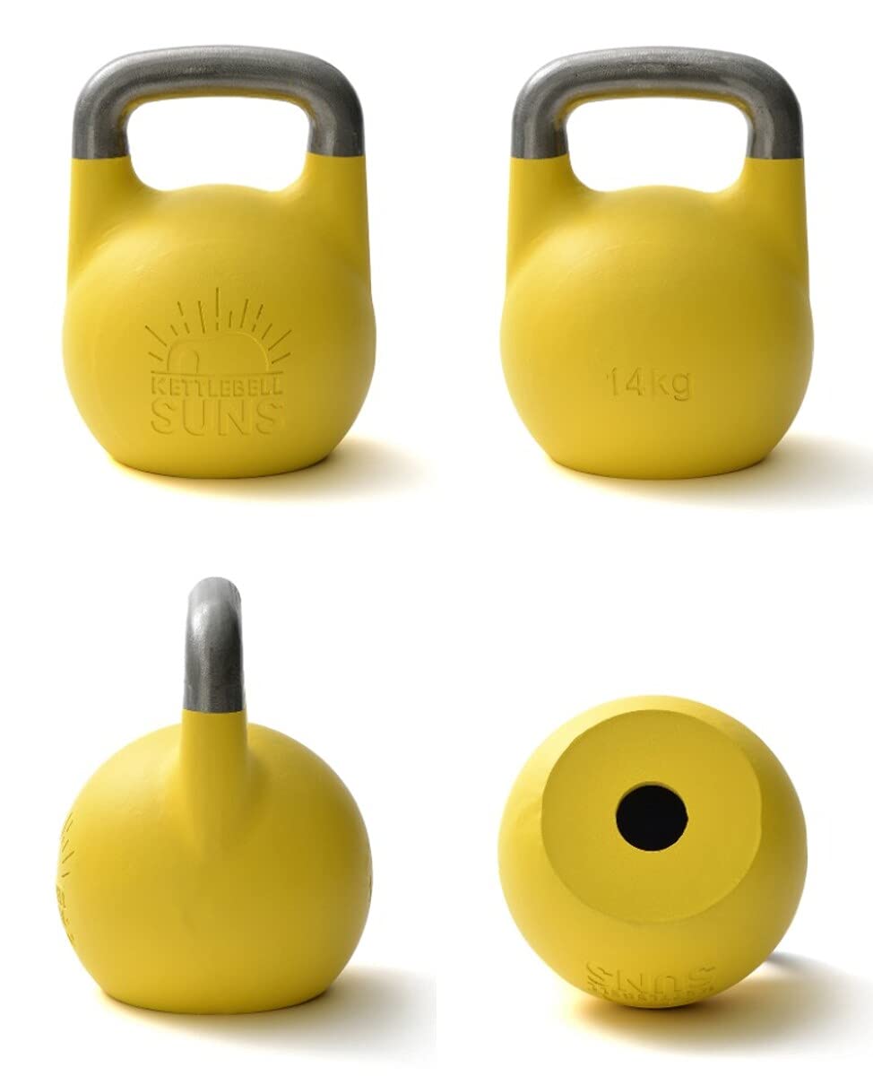 Suns ケトルベル 16kg イエロー Amazon | ケトルべル・サンズ(Kettlebell Suns) コンペティション