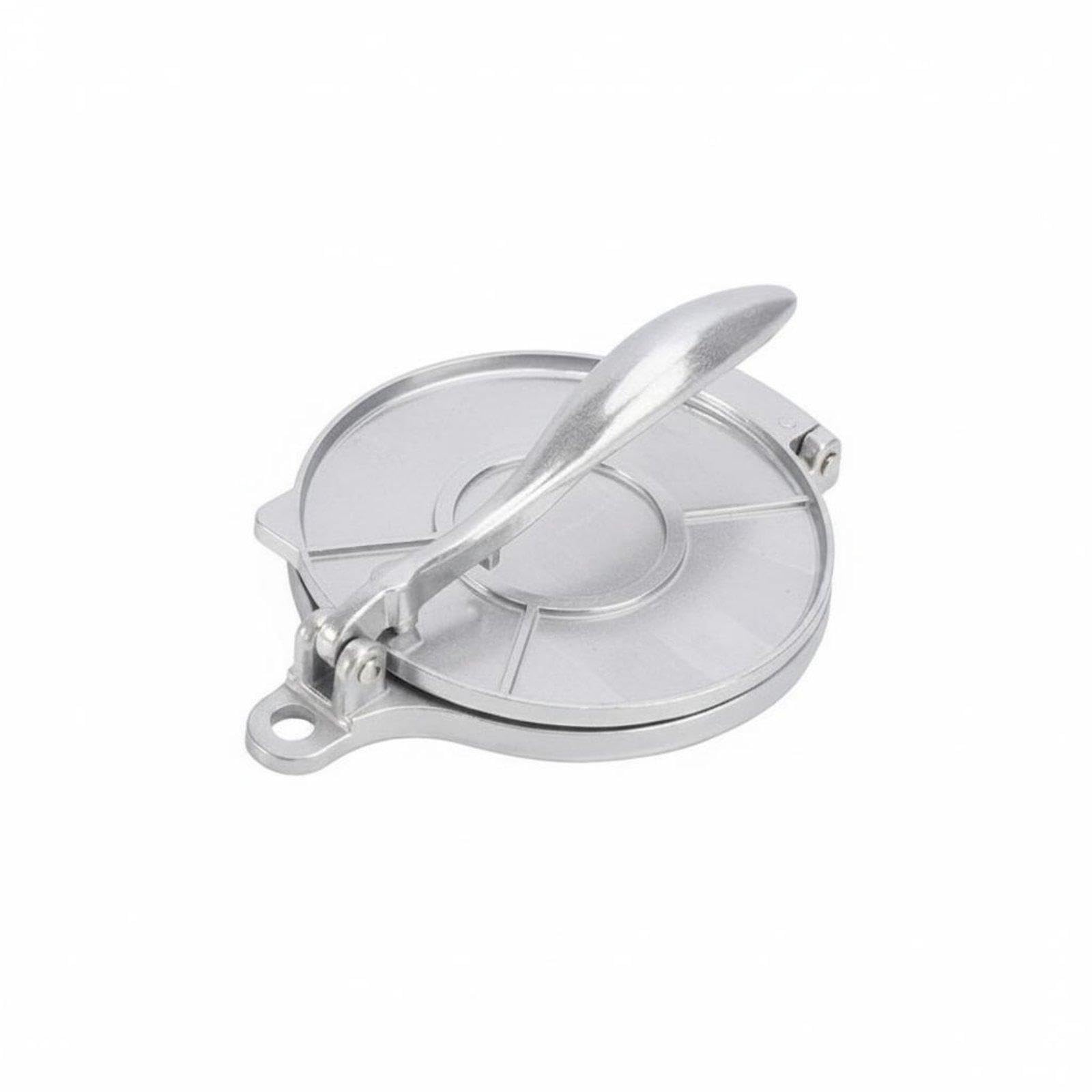 Tortilla Press Even Pressing Aluminum Roti Maker Heavy Duty Manual Flour Mixture Flattener for Home Cooks Silver 16CM|Home & Garden| Kitchen Dining & Bar| Kitchen Tools & Gadgets| Other K-image-39