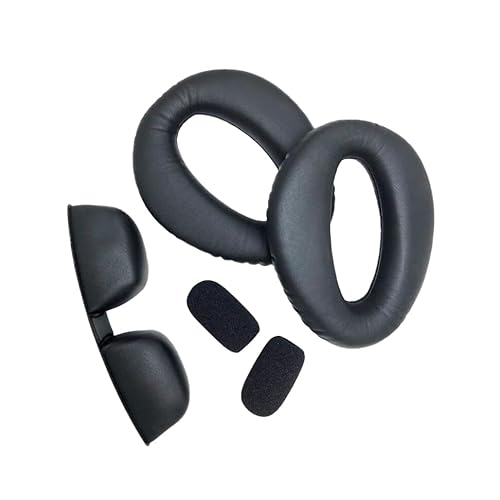 Lightspeed Aviation Zulu Series Refresher Kit (Tall) - Replacement Ear Seals, Tall Head Pad, and Mic Muffs for Zulu.2, Zulu 3, Zulu PFX, and Lightspeed Delta Zulu ANR Aviation Headsets