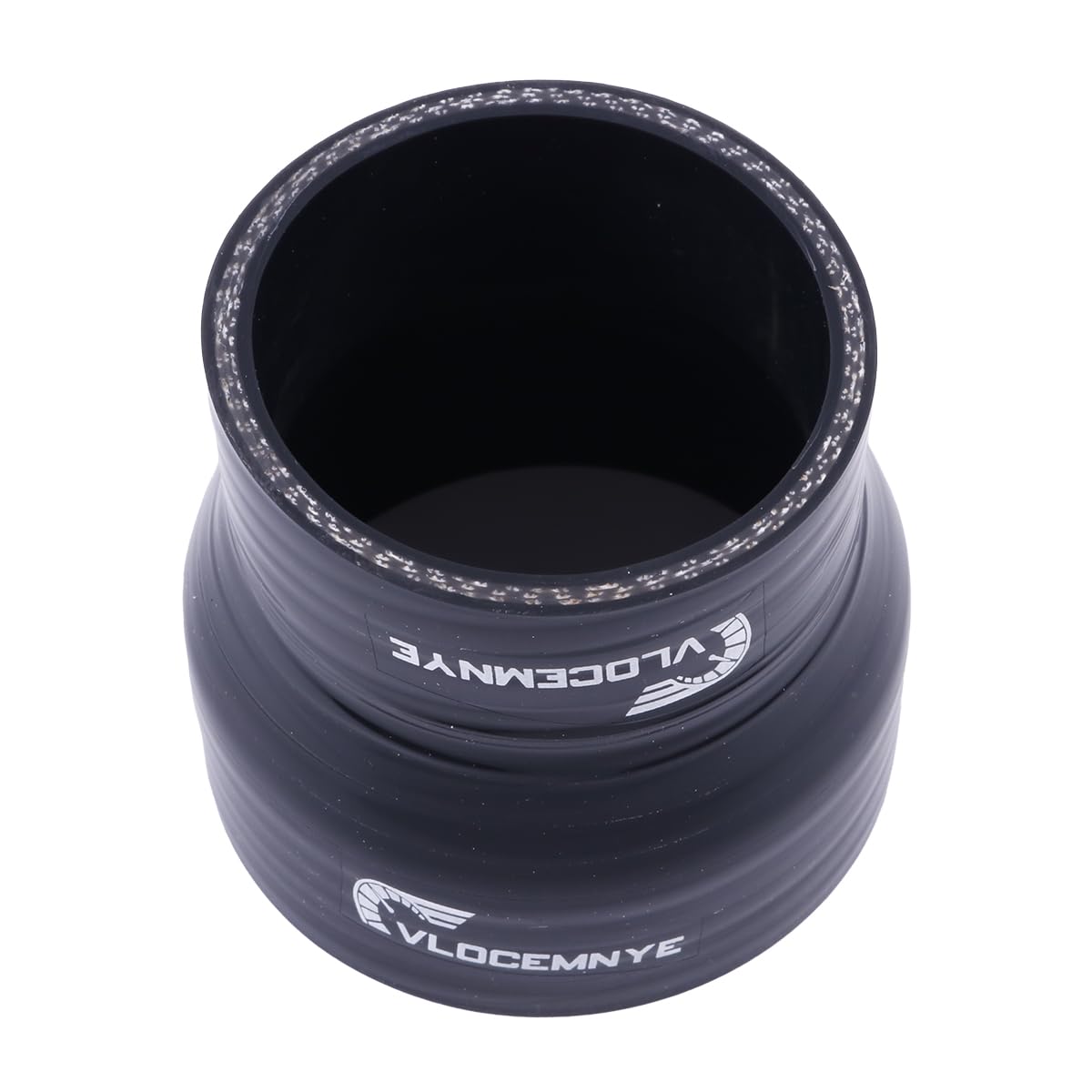 Tubo in silicone con raccordo dritto, diametro interno 51 mm - 76 mm, lunghezza 76 mm, accoppiatore per tubazioni industriali idrauliche a 4 strati rinforzato, per turbo/intercooler