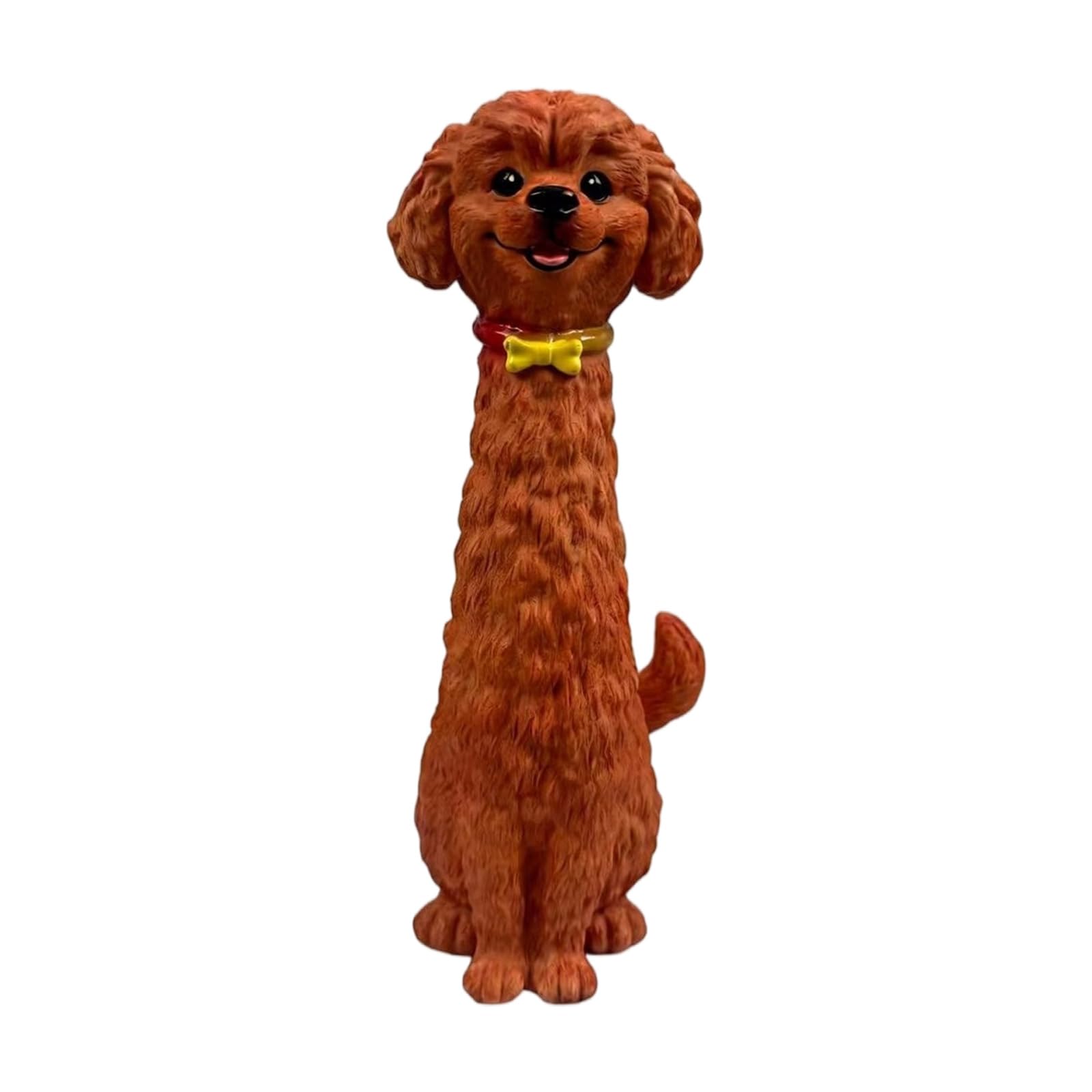 Whimsical Dog Planter for Small Flowers Resin Statue Home Decor Wacky Dog Vases