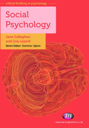 Social Psychology (Critical Thinking in Psychology Series Book 1395)