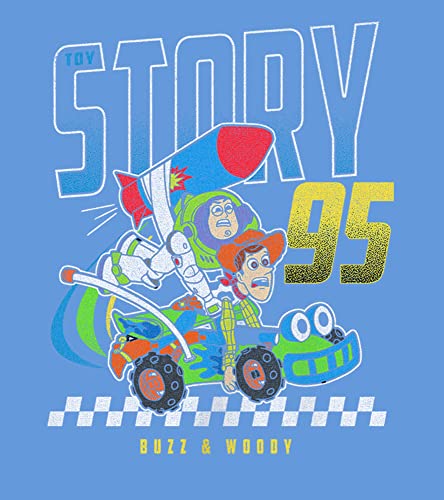 Boy's Toy Story Buzz & Woody Rocket Car Performance Tee2