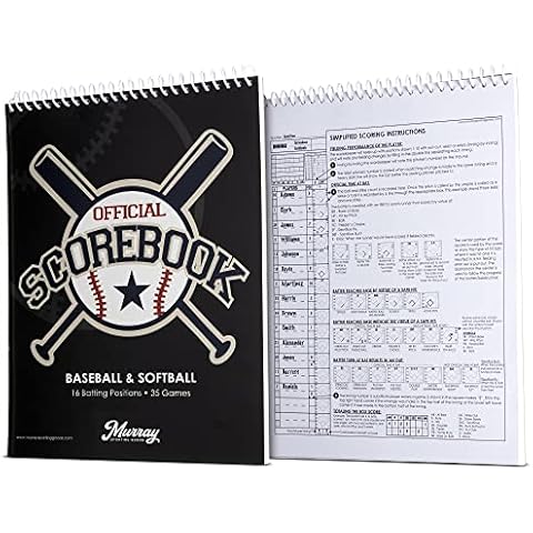 Murray Sporting Goods 35 Game Scorebook Cover