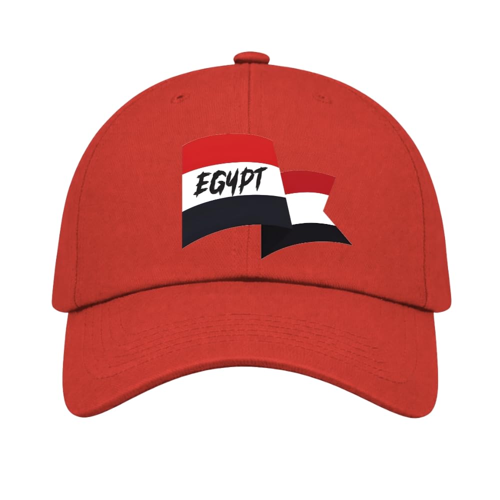 Egypt National Day Baseball Cap for Both Men and Women with Metal Adjustable Buckle Closure - Gift for Any Egyptian - Celebrate Egypt National Day in Style