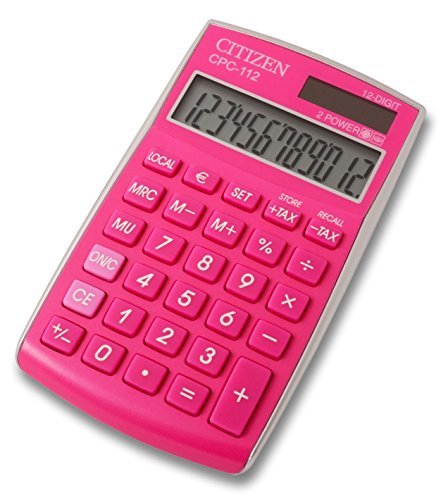 Citizen CPC 112PKWB Calculatrice de poch