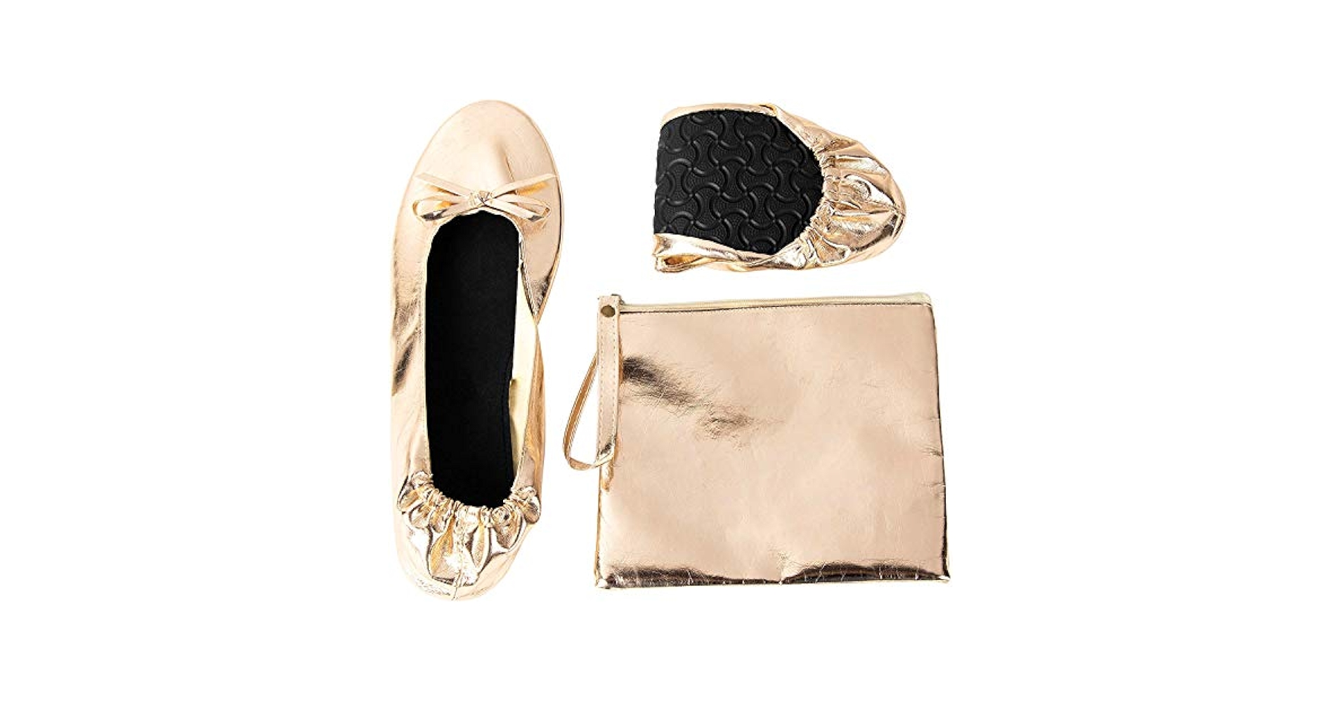 【極美品】Pretty Ballerinas 黒 フラットシューズ 収納袋付き ディアフォームズ レディース フラットシューズ | Costco Japan