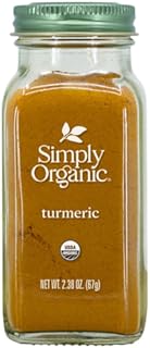 Simply Organic Ground Turmeric Root, Certified Organic | 2.38 oz | Curcuma longa L.
