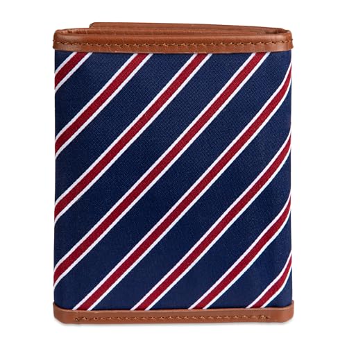 Image of Tommy Hilfiger Men's Tie Fabric Trifold Wallet