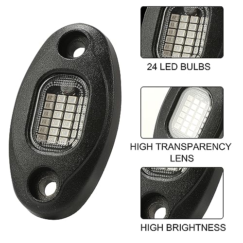 6 Luz Azul para Vehículos SUNPIE 6 Pods Metal miniatura 2