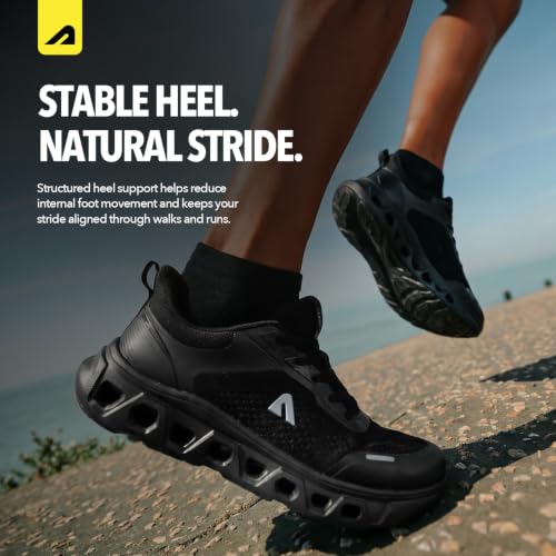 Image of BoldFit Running Shoes for Man Soft EVA Sole Sports Shoes for Men Running Light Weight Shoe for Men Sports Anti Slip Gym Shoe for Man, Airframe