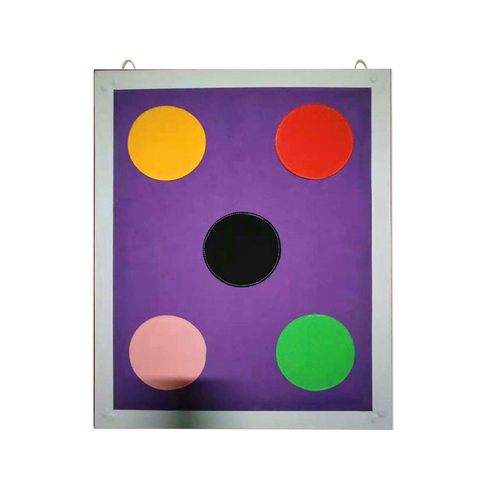 Fechtscheibe für Erwachsene Und Kinder Hilfsschwertscheibe für Das Selbsttraining Trainingsschwertscheibe Fechttrainingsgeräte für Zuhause (Dicke : Purple, Size : One Size)