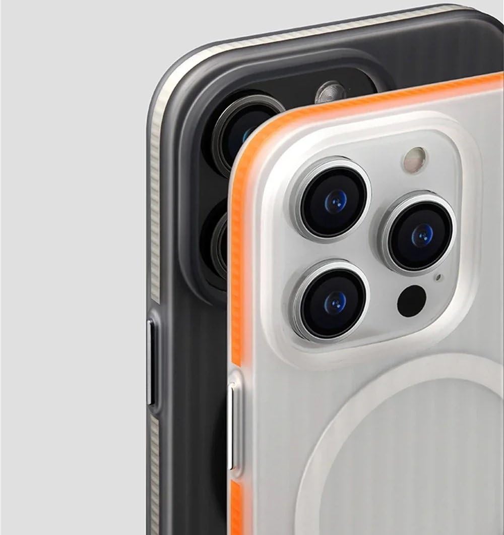 リボンスマホケース リボン スマホケース カバー ハードケース iPhone Android スマホ オシャレ ダマスク ブルー ミント かわいい  姫系 月 スワロフスキー チャーム | Pay ID iPhone 13用 のある波形ストライプのマグネット式ワイヤレス充電ケース 耐衝撃マットカバー (iPhone 13用/ブルー)