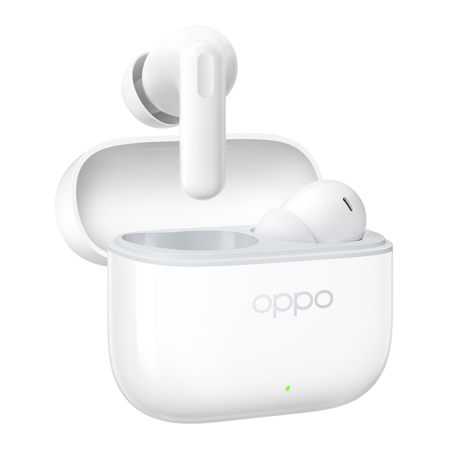 OPPO Enco Buds3 Pro Écouteurs sans Fil véritables, Casque stéréo Intra-Auriculaires Bluetooth 5.4, Basses Profondes, réduction de Bruit, 54h d'écoute, Pilote Dynamique de 12,4 mm, IP55, White