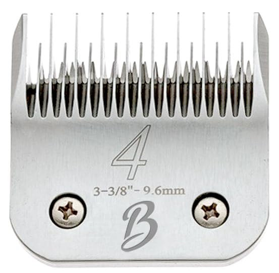 Bucchelli Detachable A Series 4 Blade Dog Grooming Skip Tooth Cuts Length 3 3/8" - 9.6mm Japanese High Carbon Steel Dog Grooming Blade Supplies | Detachable Blade Clippers (Compatible A5 Series(B4)