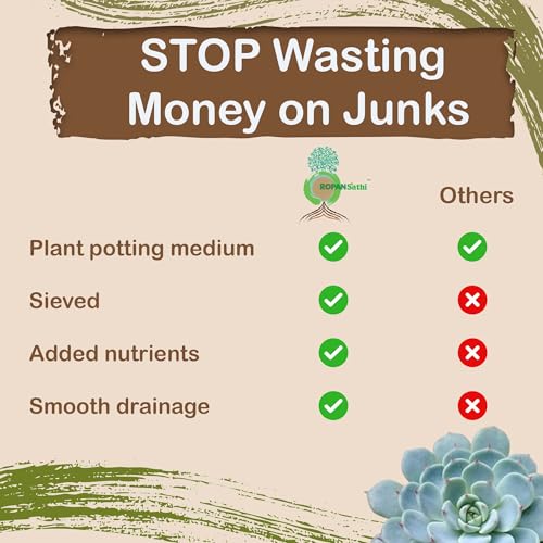 Image of Ropansathi Succulent Plant Potting Mix- 500 gram