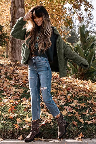 image for PRETTYGARDEN Women's Fashion Winter Coat Sherpa Fleece Faux Fur Shearl