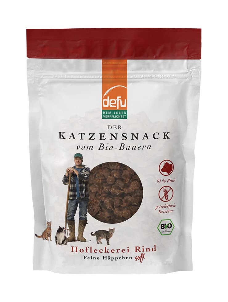 Defu Katzensnack Soft Hering - 6 X 80 G, Getreidefrei & Schonend Luftgetrocknet