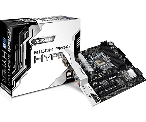 Image of Asrock B150M Pro4 Hyper LGA1151 - 6th /7th Generation Supported Motherboard (BIOS Updated)