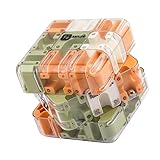 Large 3D Labyrinth Cube Puzzle, 3D Magic Cube Maze Ball Puzzle, Spatial Awareness Brain Training Toy for Stress Relief & Logic Development, Educational Focus Game Gift for Adults Teens
