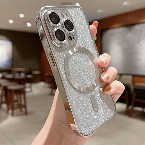 Coque iPhone 12 antichoc souple argent anti-rayure avec induction