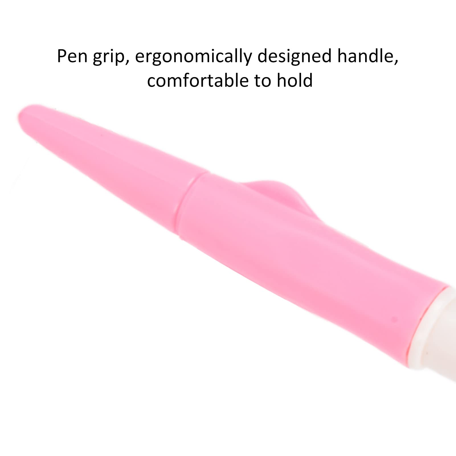 Needle Felting, Pen Style Needle Felting Tool Home Easily Comfortable Grip Finger Protector for DIY Patchwork Wool Crafts Making Patterns ? (Roseate)