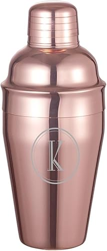 Miniatura 3 de Coctelera personalizada de acero inoxidable Visol con grabado inicial gratis (cobre)