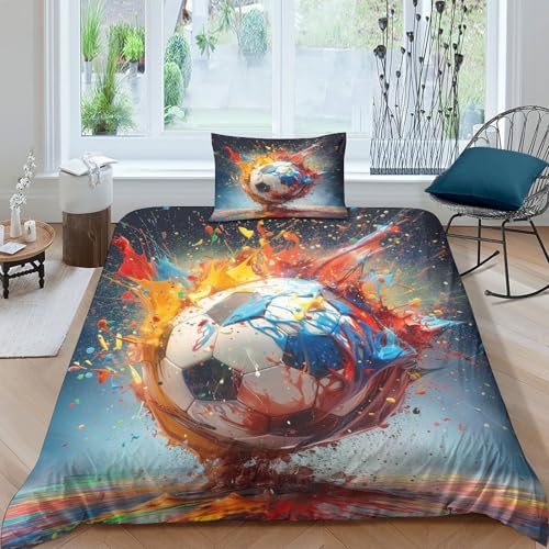 Housse de couette Tour Eiffel 3D microfibre King 220x240cm avec taies d'oreiller - 2