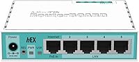 Vista 4 de Mikrotik hEX RB750Gr3 Router Gigabit Ethernet de 5 puertos