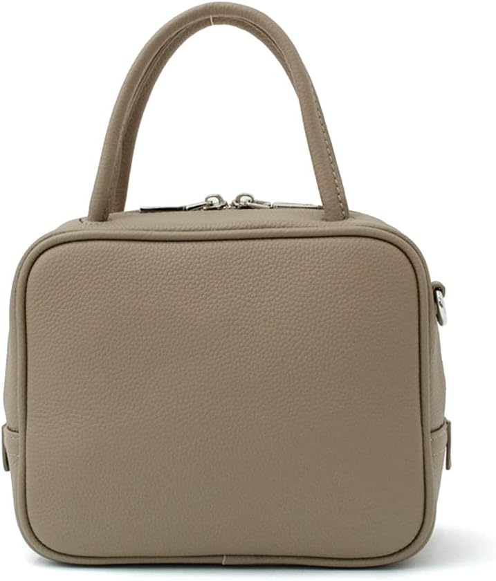 ヌビバッグ ポケットいっぱい ベージュ×リトルフラワー ハンドメイド