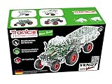 Metallbaukasten, FENDT 800 VARIO, Traktor mit Anhänger, 577 Teile