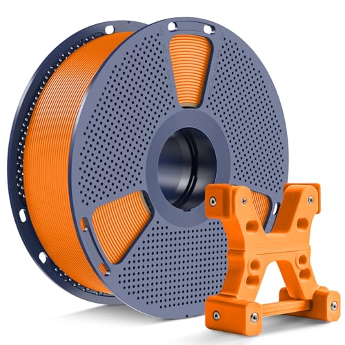 Image of PETG Filament 1.75mm, Ultra Tough, Heat Optimized, Odorless, 1kg(2.2lbs) SUNLU PETG 3D Printer Filament, Dimensional Accuracy + /- 0.02mm, Orange