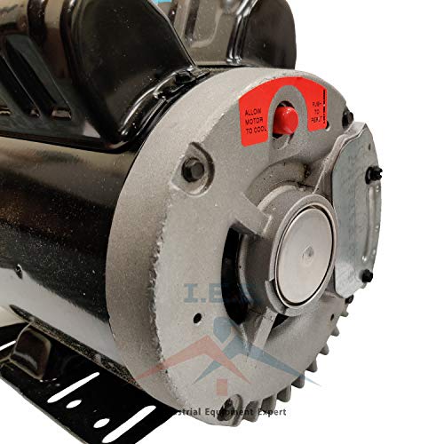 3 HP 3450 RPM Electric Motor COMPRESSOR DUTY 56 Frame 1 Phase 5/8 Shaft