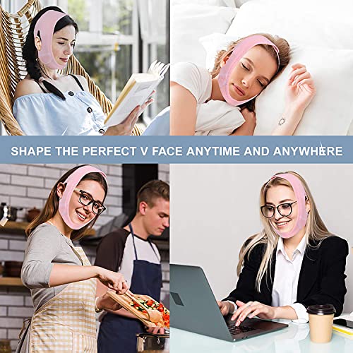 image for Hlawd V line Lifting Mask Double Chin Reducer - Double Chin Eliminator