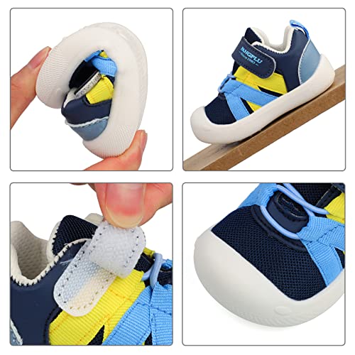 Image of Baby Shoes Boys Girls First Walkers Cute Animals Toddler Sneakers Prewalkers Rubber Sole
