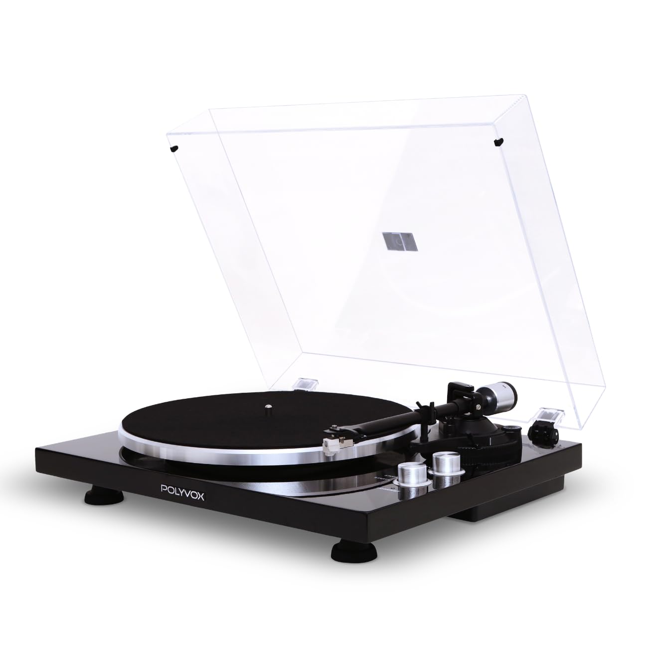 Toca Disco Belt Drive Polyvox Transmissão Bluetooth 120/240V