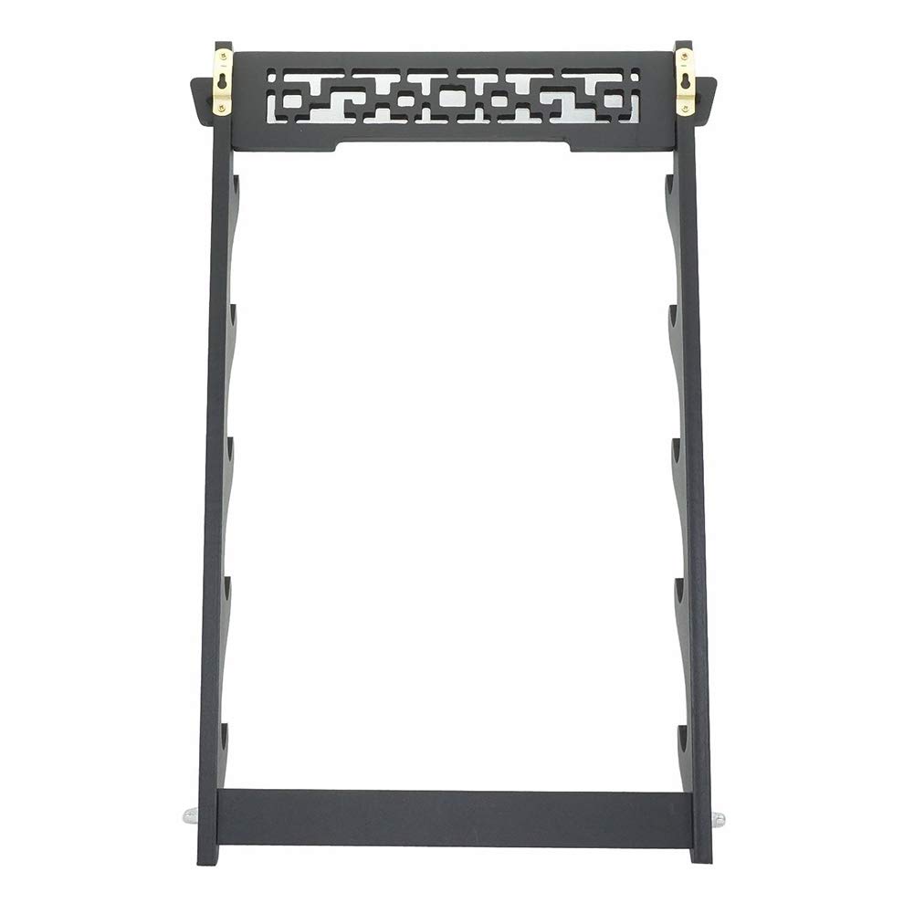 Espada Soporte de Montaje en Pared Espada del Samurai del sostenedor del Katana Wakizashi Tanto suspensión de la Pared Espada del Estante,5Tier