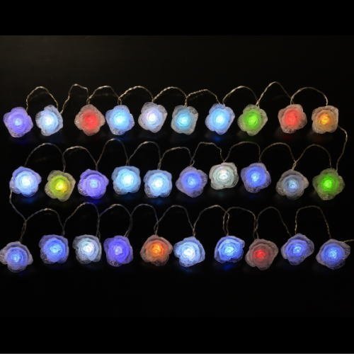 Rose LED cadeau romantique original fleur lumineuse pour anniversaire et fêtes