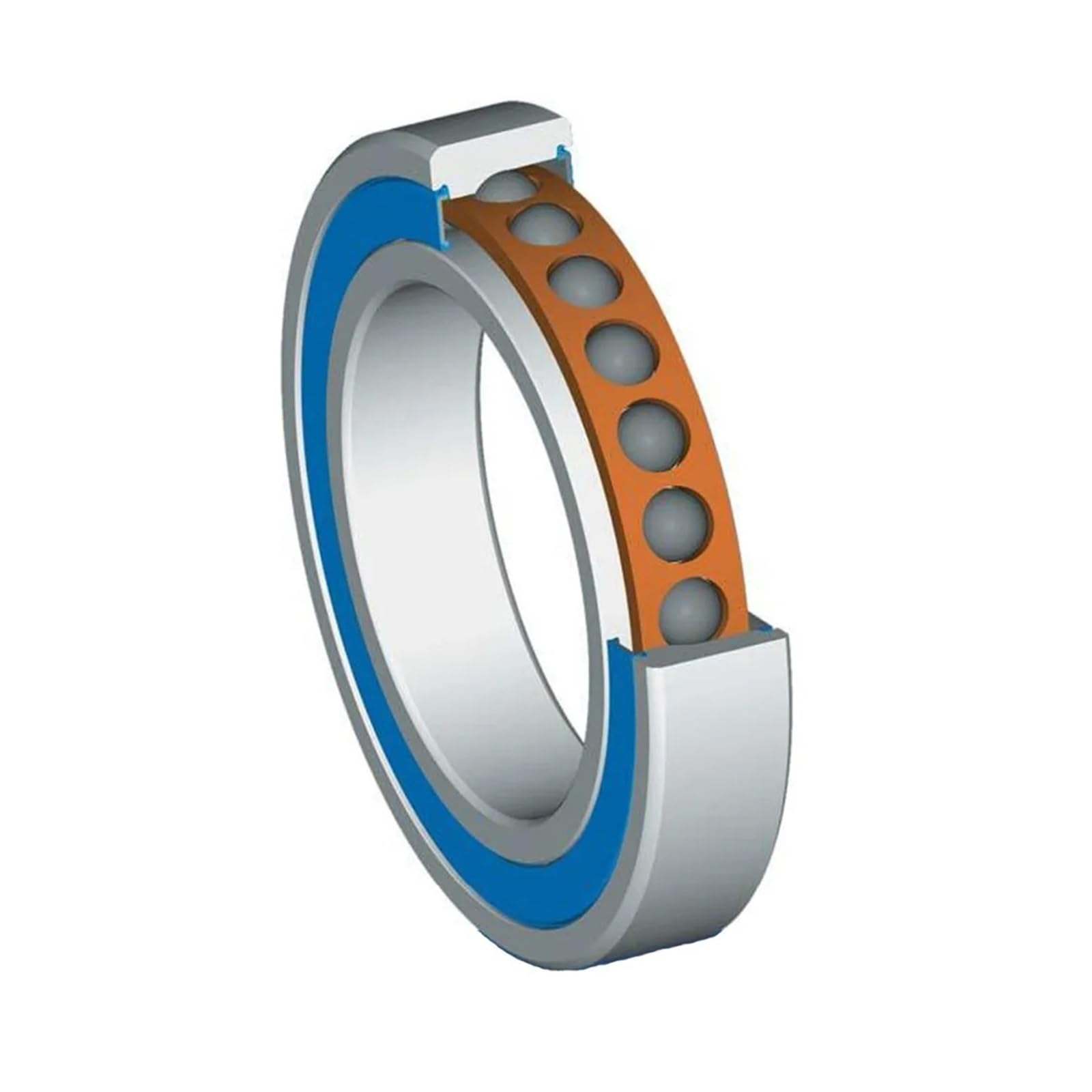 YMUGUEGH 1pcs H71913C 2RZ HQ1 P4 65X90X13 71913 Sealed Contact Bearings Spindle SI3N4 Ceramic Ball(H71913C-2RZ-P4-UL)